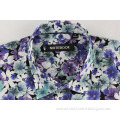 No Fading Casual Style Floral Printing Men's Shirts